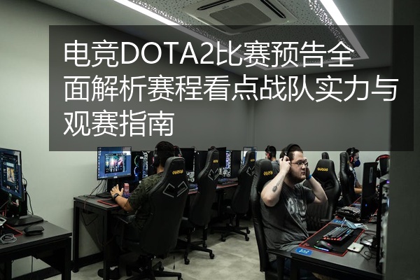 电竞DOTA2比赛预告全面解析赛程看点战队实力与观赛指南